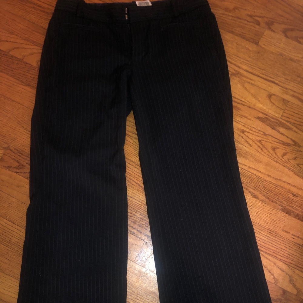 Women’s Docker pinstriped pants